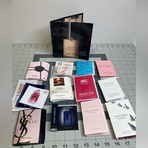 15pc High End Skincare Beauty Cosmetics Makeup Hair Perfume Sample Packets Lot